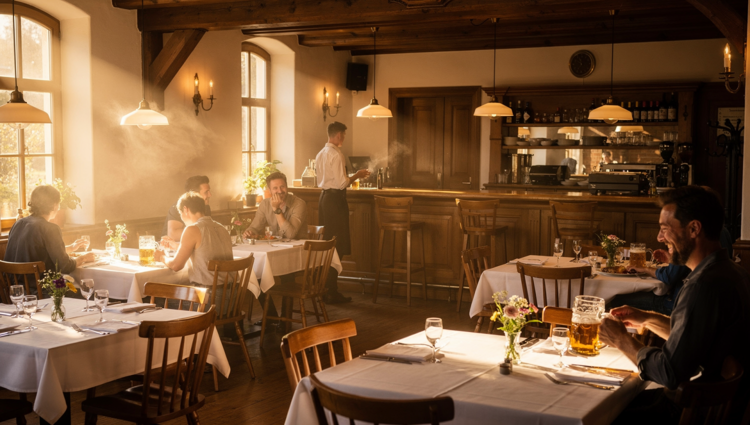 Konzept für ein Gasthaus, Wirtshaus bzw. einem Gasthof